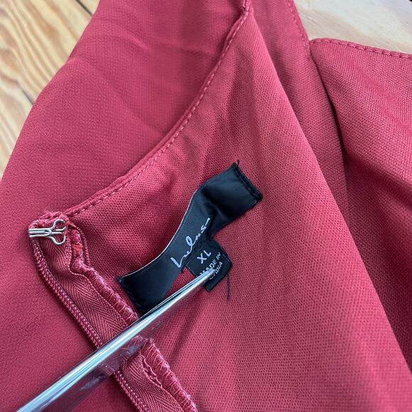 Chic Terracotta Maxi Dress - Picture 7 of 10